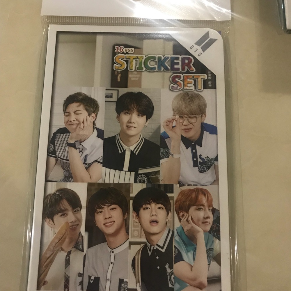 BTS Photo Sticker Set - Picture 2 of 3